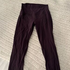 Dark Purple Align High-Waisted Leggings